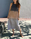 Anette | Gradient Sleeveless Round Neck Dress