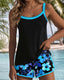 Valeria | Elegant Tankini with Short Floral