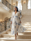 Rielle | Pleated Wrap Midi Dress