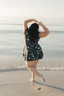 Mary | Swimsuit with ruffles and bust support
