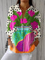 Diana | Floral Graphic Blouse