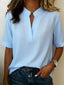 Barbara | Elegant V-Neck Blouse