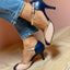 Laya | Classic Round Toe Heels