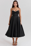 Luce | Satin Midi Dress