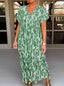 Colette | V-neck fluid dress