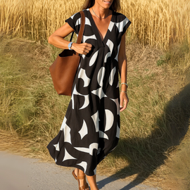 Valerie | V-neck Tummy Coverage Dress