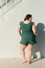 Mary | Swimsuit with ruffles and bust support