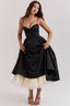 Luce | Satin Midi Dress