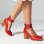 Paula | Boho Strap heels