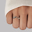 Waves - Minimalist Ring