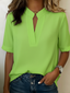 Barbara | Elegant V-Neck Blouse