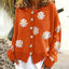 Angel | Cute Cardigan With Daisies