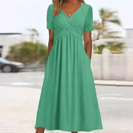 Frances - Sophisticated Flattering Elegance Dress