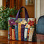 Quilted Tote Bag - Book Lover