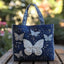 Artisan Bag - Silver Butterfly