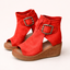 Sarah | Boho Style Heels With Buckle