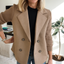 Sasha | Ribbed Blazer Coat