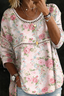 Jayden | Floral Collar Denim Dress
