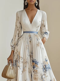 Bristol - Floral Patchwork Bohemian Maxi Dress
