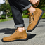 Christian | Men's Nubuck Shoes With Zip