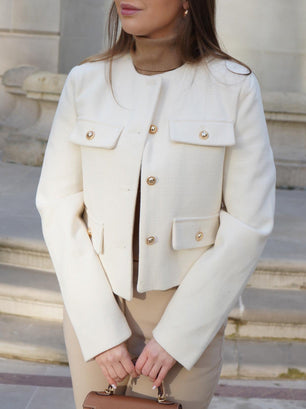 Megan | Vintage Cropped Jacket