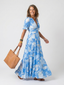 Ione | Floral Midi Dress