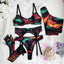 Serena | Vibrant 5-Piece Tie-Dye Lingerie Set