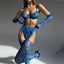 Serena | Vibrant 5-Piece Tie-Dye Lingerie Set