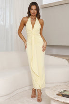 Grace | Halter Maxi Dress