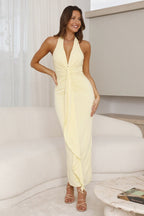 Grace | Halter Maxi Dress