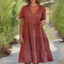 Luce | V-neck fluid dress