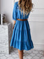 Maria | Button Denim dress