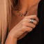 Bliss - Vintage Thick Layer Silver Ring