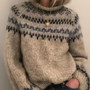 Karen | Vintage Icelandic Knit Sweater
