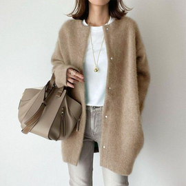 Charlotte | Long Cashmere Cardigan