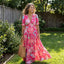 Ione | Floral Midi Dress