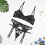 Natalia | Timeless Elegance in a 3-Piece French Lingerie Set