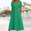 Isadora | Elegant V-Line Dress
