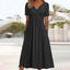 Isadora | Elegant V-Line Dress