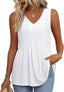Rose | Elegante Sleeveless Top