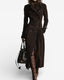 Nathalie | Suede Leather Trench Coat