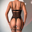 Amber | Elegant French Lace Lingerie Set