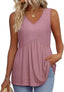 Rose | Elegante Sleeveless Top