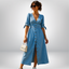 Dawn | Button-Down Denim Dress