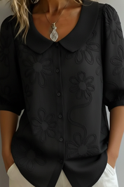 Ava | Elegant Flower Blouse