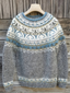 Elina | Warm sweater with soft winter details