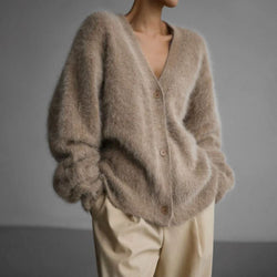 Eliza | Comfortable Fur Cardigan