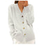 Elsie | Heart Button Knit Cardigan