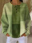 Harper | Cozy Patchwork Knit Sweater