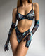 Serena | Vibrant 5-Piece Tie-Dye Lingerie Set